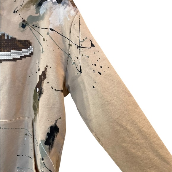 8-Bit by Mostly Heard Rarely Seen Men's Classic Louis Hoodie Sweatshirt Large - Picture 7 of 9